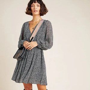Maeve Anthropologie Animal Print Dress